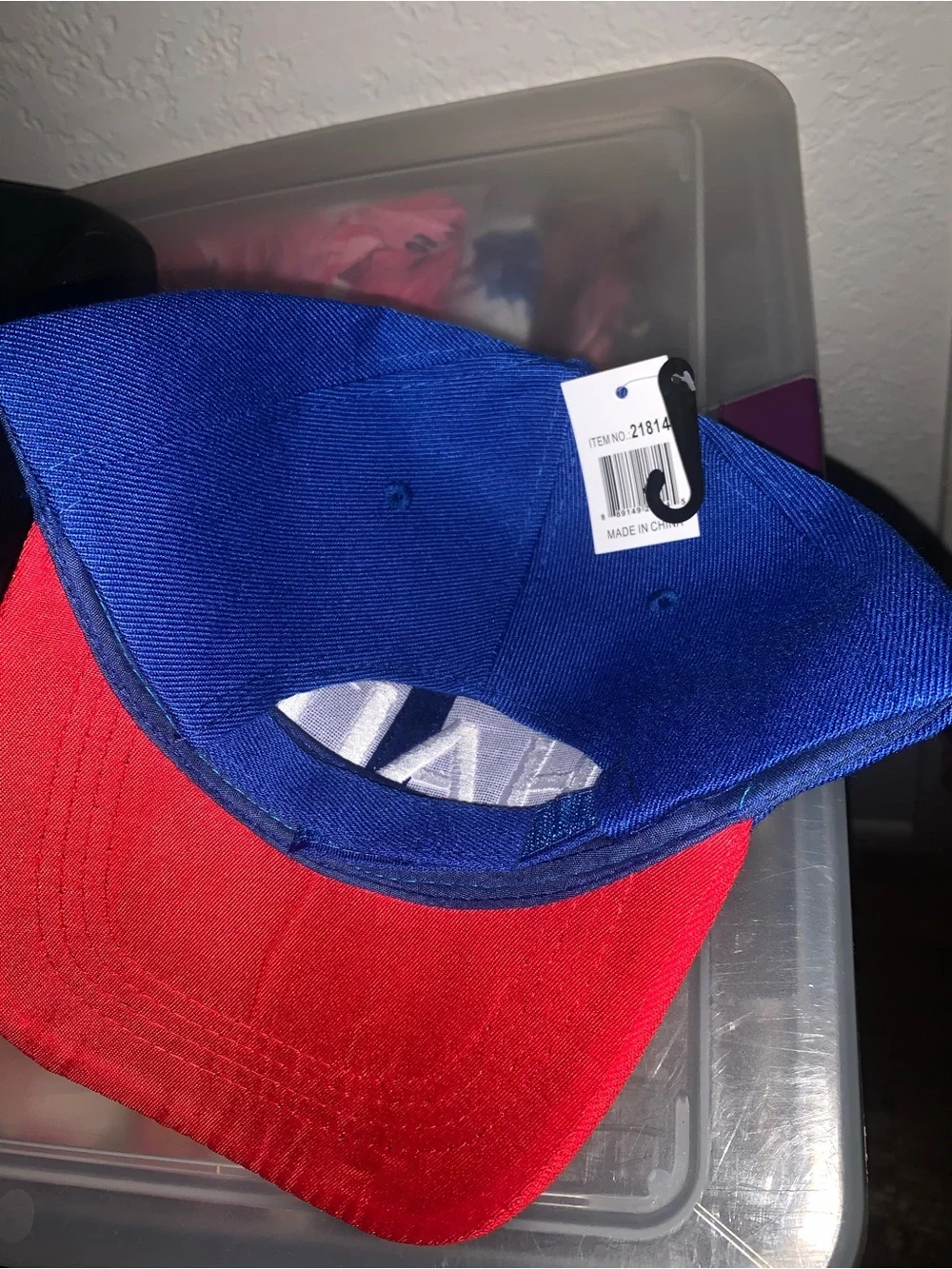 Haiti Flag Baseball Sport Cap Mens Women’s Embroidered Blue Red White 3D - Picture 4 of 4
